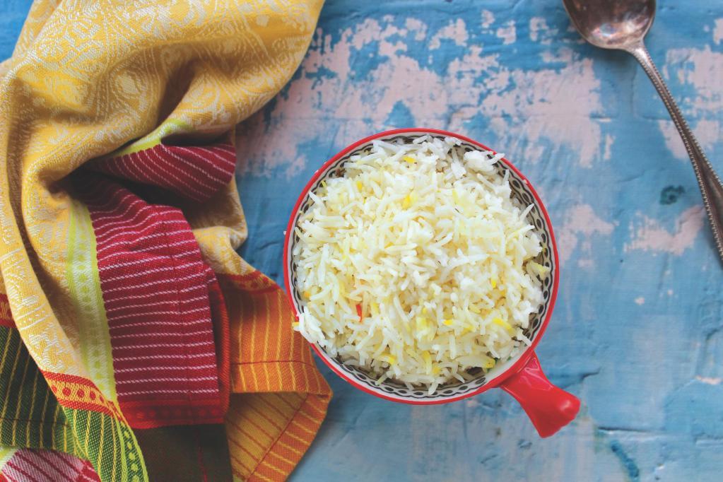 Rice · Comes with your choice of basmati, steamed or brown.
