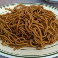 48. Plain Lo Mein · No meat or vegetables.