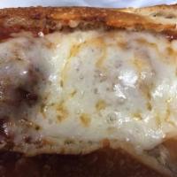 Meatball Sub · Our delicious family recipe meatballs with marinara and Grande Mozzarella Cheese.  8” or 12”