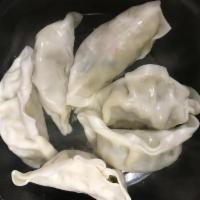 6 Steamed Chicken Dumplings · 