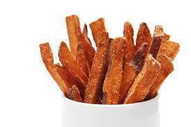 Sweet Potato Fries · Crispy sweet potato fries. 