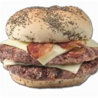 Char Buster Sandwich · 2/3 lb. Double Meat Char Burger.