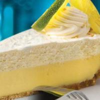 Key Lime Pie · Light, sweet and tangy. It will send you on a trip of the keys.