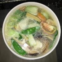 C5. Mixed Vegetable and Tofu Soup 蔬菜豆腐汤 · 