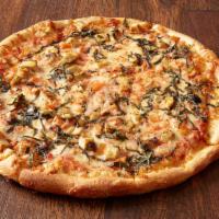 Chicken Bruschetta Pizza · 