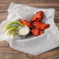Chicken Wings · Choice of sauce.