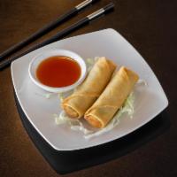 2. Vegetable Spring Roll · 2 pieces.