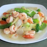 Shrimp with Vegetables · 