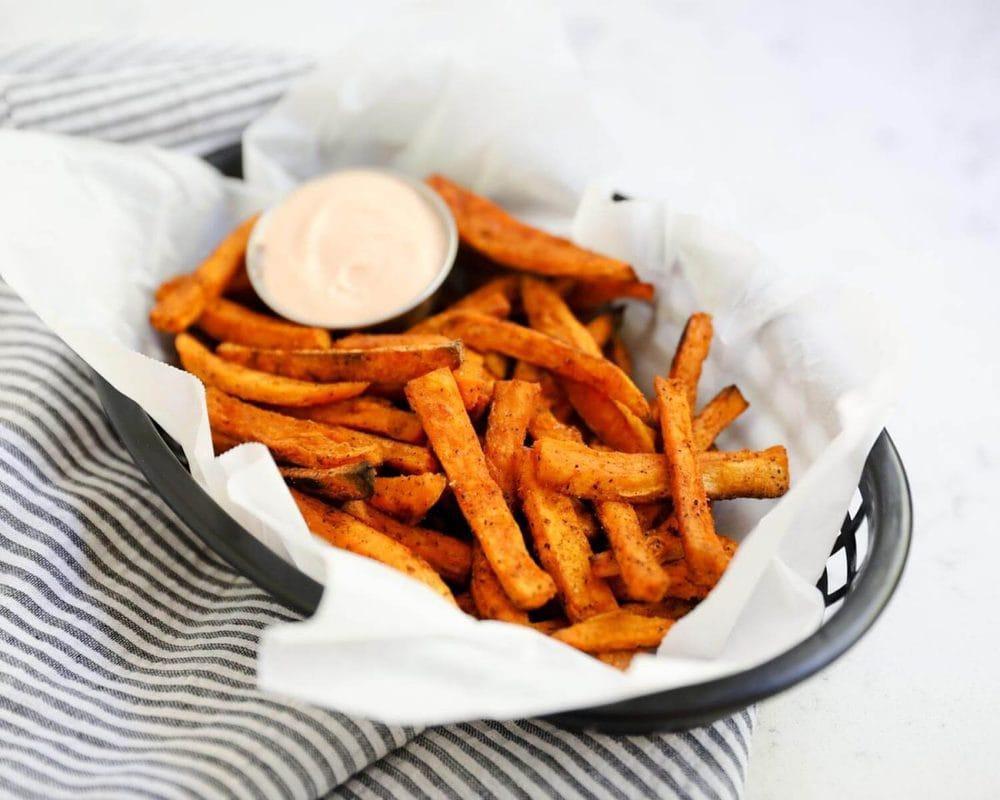 FRENCH FRIES · Now Serving - salty pepper french fries -serve with ketchup or ranch.