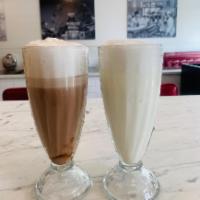 New York Egg Cream · An egg cream is a classic beverage consisting of milk, carbonated water, and flavored syrup ...