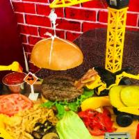 Build your own Burger · Select from four different patties options add cheese & toppings to build your own signature...