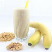 3. Go Vanilla Power Smoothi · Banana, milk, oatmeal, vanila protein and peanut butter.