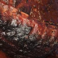 BBQ Baby Back Ribs · Half rack with one side and drink