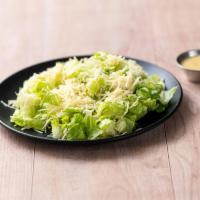 Caesar Salad · This salad has fresh crisp romaine lettuce, crunchy croutons, grated parmesan cheese & our s...