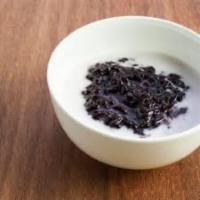 Black Rice Pudding Coconut Milk · 