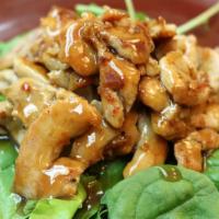 3. Teriyaki Chicken · Grilled chicken, marinated with our special recipe, plus house unique teriyaki sauce. Served...