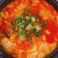Beef SoonTofu · Spicy soft tofu stew.