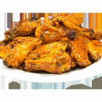 8 Chicken Wings · Served with 1 blue cheese.