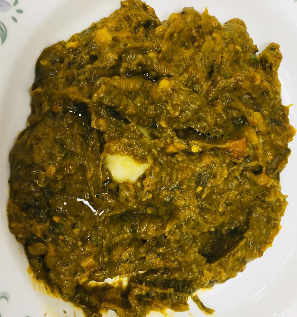 Chicken Saag · It bone less chicken, cooked with musted, spinach, garlic ginger onion all green vegetables