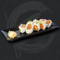 Spicy Salmon Roll · 8 pieces. Salmon, scallion and spicy mayo.