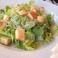 Kale Caesar Salad · Chopped kale, shaved croutons, parmigiano reggiano and Caesar dressing.