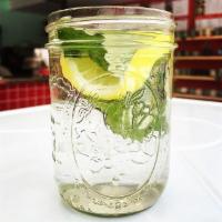 Fizzy Water (16 oz.) · House-carbonated water infused onsite with fresh local fruits & herbs (call for flavor of th...