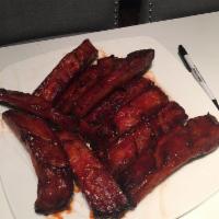 BBQ Spare Ribs · Small size 4piece ribs and large size 8pieces ribs