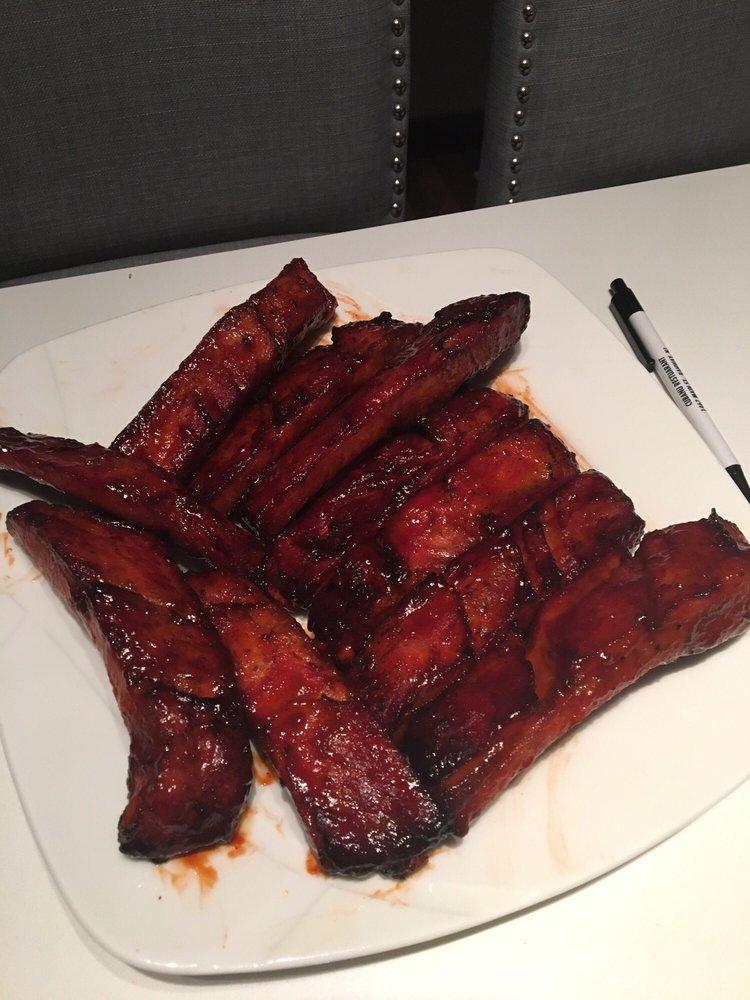 BBQ Spare Ribs · Small size 4piece ribs and large size 8pieces ribs