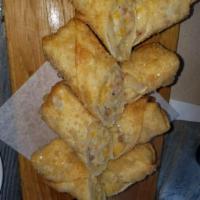 8 Pieces Loaded Potato Egg Rolls · Bacon cheddar mashed potatoes fried in a crispy egg roll wrapper. Served with side of sour c...