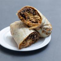Regular Burrito · Choose a rice, beans and pico de gallo.