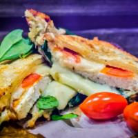 Egg White Caprese Sandwich · Interested in something light? Look no further with the sandwich reminiscent of an Italian c...