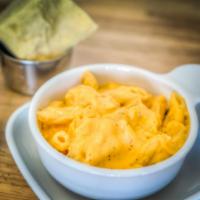 Mac and Cheese · Made from scratch with premium cheddar cheese, whole milk, and sour cream. Ooey, gooey, and ...