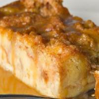 Bread Pudding with Bourbon Sauce · Warm homemade croissant bread pudding with our homemade bourbon sauce.