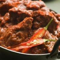 Curry · Choice of meat, cooked in an Indian-style sauce of strong spices, onion, tomato and turmeric...