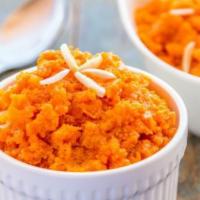 Carrot Pudding · A tradiotinal dish comprised of freshly grated carrots, whole milk, nuts and spices.