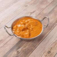 37. Chicken Tikka Masala · Chicken breast pieces roasted in tandoor and cooked in tomato and cream sauce.
