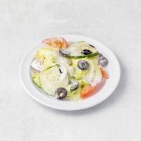 Mixed Tossed Salad · Salad that has been tossed with dressing.