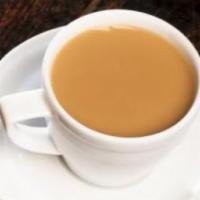 112. Punjabi Chai · Flavored tea beverage made by brewing black tea with a mixture of aromatic Indian spices and...