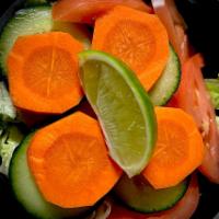 Vegetable Salad · Lettuce, Cucumber, Tomato , Carrot