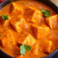 35. Paneer Tikka Masala · Indian cheese in the tomato-creamy sauce.