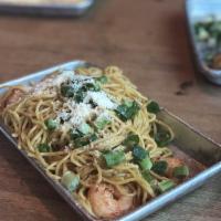 Shrimp Garlic Noodles 	 · 