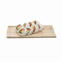 Seattle Roll · Salmon, avocado and cucumber.