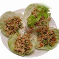 A18. Lettuce Wraps with Minced Chicken · 