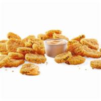 Fried Pickles · Crunchy dill pickle slices are cornmeal-breaded, fried and served with our Southwestern ranc...