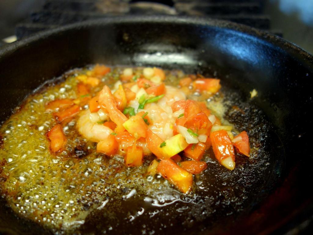 Shrimp Tacos Combo · Sauteed tilapia, cabbage, tomato, cilantro, onions, choice of beans, rice, guacamole and sour cream.