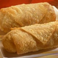 1. Egg Roll · Savory filling wrapped in a paper thin wrapper and deep-fried.