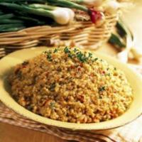 Cracked Wheat Rice · Fiber and protein packed whole grain wheat rice.