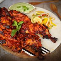 Tandoori Chicken · Yoghurt & Special blend of Spices