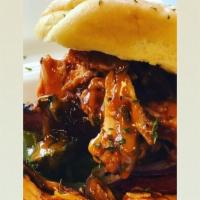 Pulled Pork Sandwich Combo · Sandwich Includes 1 Side Choice 