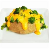 24. Broccoli and Cheese Baked Potato · 